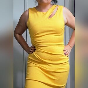 Classy YELLOW 💛 Dress